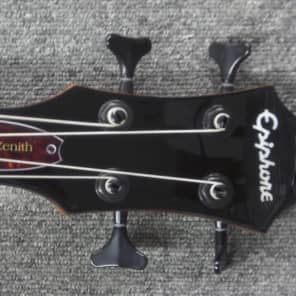 Epiphone Zenith Acoustic/Electric Bass Antique Natural | Reverb