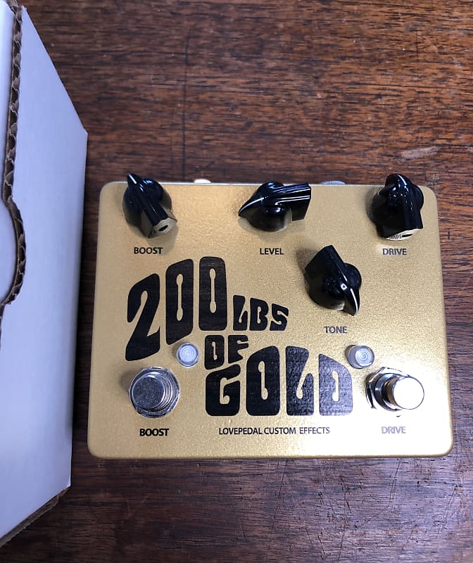 Lovepedal 200LBS of GOLD - YouTube