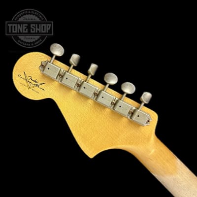 Mint Fender Custom Shop Limited Edition Bass VI Journeyman Relic Aged Dakota Red w/case image 10