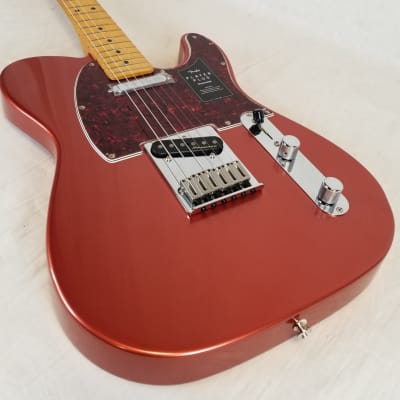 Fender Player Plus Telecaster, Maple Fingerboard, Aged Candy Apple Red W/Deluxe Gig Bag image 5