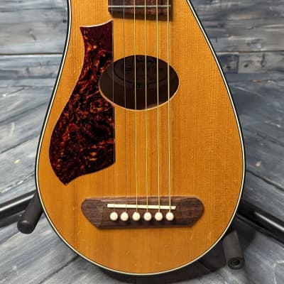 Used Vagabond Left Handed Acoustic Travel Guitar image 1
