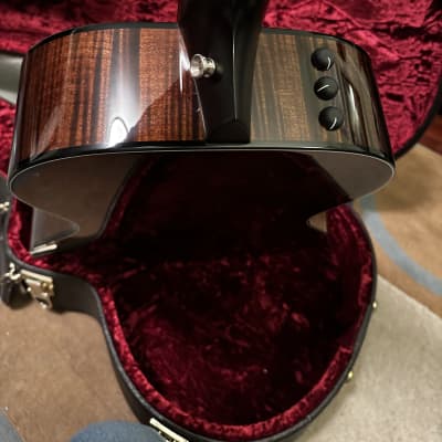 2018 Taylor 612 612e 14-fret Grand Concert Natural Brown Sugar Stained Flamed ES2 OHSC image 8