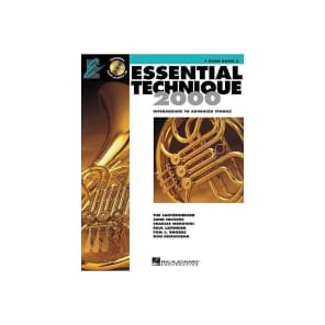 Hal Leonard Essential Technique for Band - Intermediate to Advanced Studies: F Horn