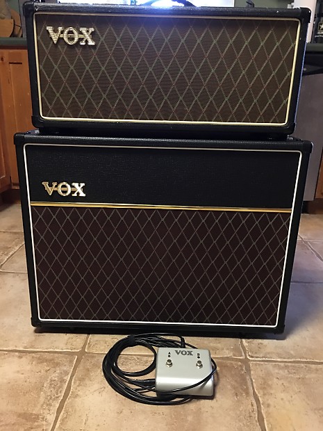 Vox AC30CCH and V212C 30-Watt 2x12 Guitar Half Stack image 1