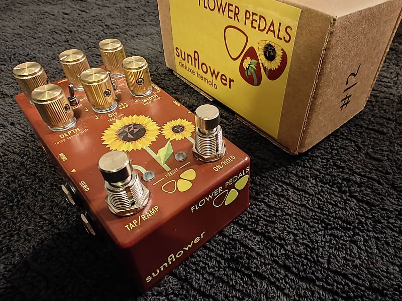 Flower Pedals Sunflower Harmonic Tremolo w/MIDI | Reverb