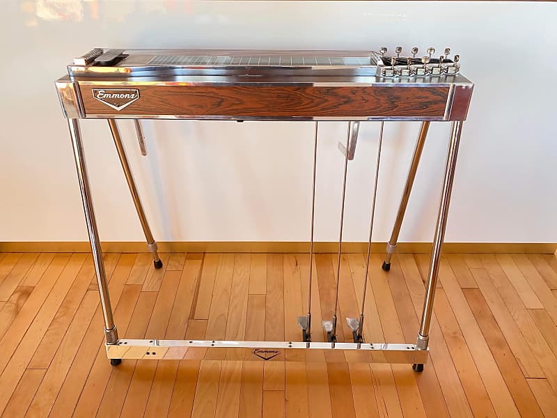 early 1970 s Emmons pedal steel guitar push pull mint
