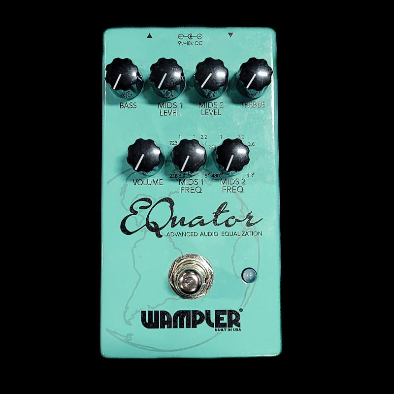 Wampler Equator Advanced Audio Equalization Pedal | Reverb