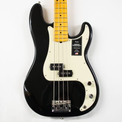 Fender American Professional II Precision Bass - Black with Maple Fingerboard image 1