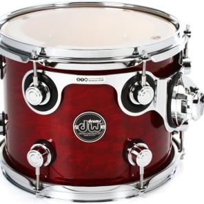 DW Performance Series Mounted Tom - 8 x 10 inch - Cherry Stain Lacquer image 6