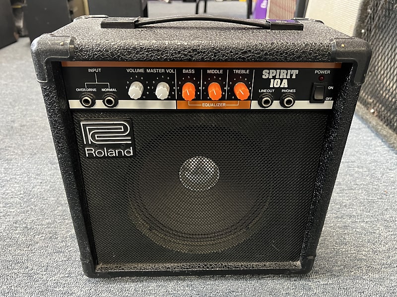 Roland  Spirit 10A Solid State Guitar Practice Amplifier 1980's - Made in the USA. image 1