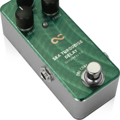 One Control Sea Turquoise Delay Pedal Bundle image 2