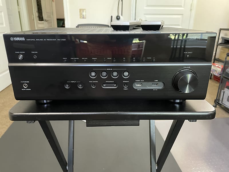 Yamaha RXV681 7.2 Dolby Atmos A/V Receiver with Reverb