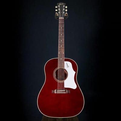 Gibson 60’s J-45 Original Fixed Bridge - Wine Red image 3