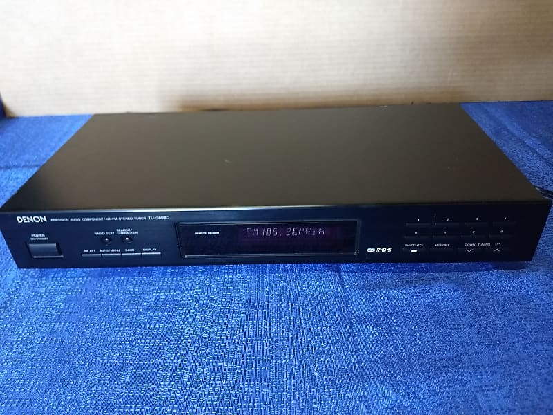 Denon AM/FM Stereo Tuner TU-380RD  			