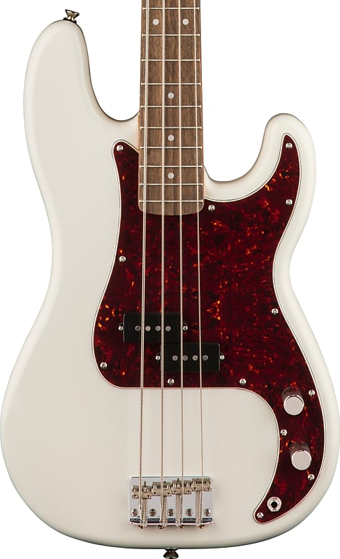 Squier Classic Vibe '60s Precision Bass, Laurel Fingerboard, Olympic White image 1