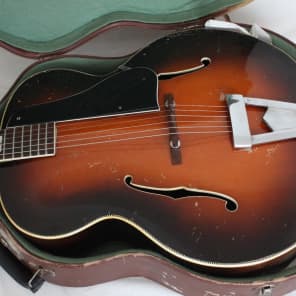 1938 Regal Prince Archtop Guitar Sunburst w/case - All original - Very rare! - image 20