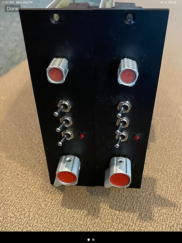 Melcor microphone preamp 500 series 60s 70s API, neve Reverb