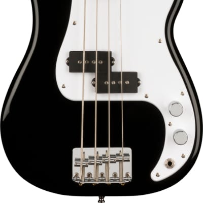 Squier Mini Precision Bass, Laurel Fingerboard, Black image 2