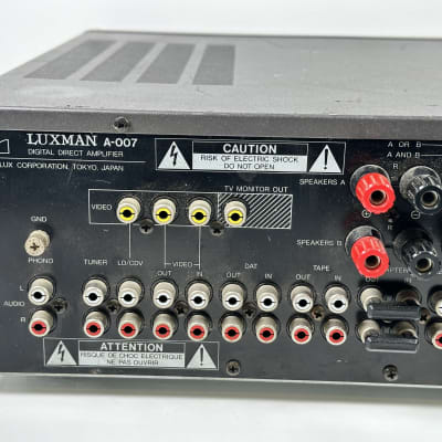 Luxman Digital Direct Amplifier A-007 | Reverb