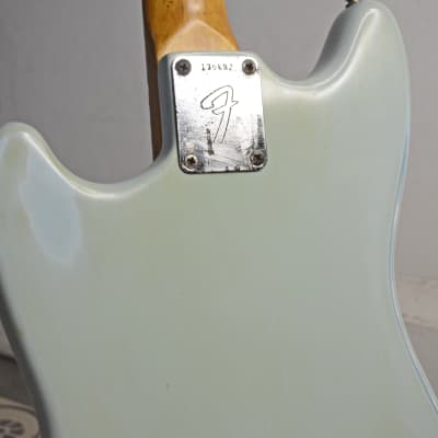 Fender Mustang (Musicmaster?) 1966 Daphne Blue image 10