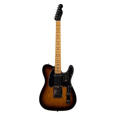 Fender American Ultra Luxe Telecaster Maple 2-Color Sunburst image 2