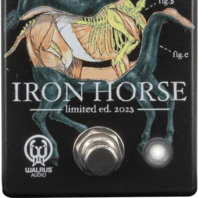 Walrus Audio Iron Horse Distortion Effects Pedal, Limited Halloween 2023 image 1