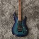 Ibanez S670QM-SPB S Standard 600 Series HSH Quilted Maple Electric Guitar with Tremolo 2010s - Sapphire Blue