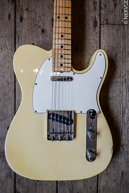 1969 Fender Whiteguard Telecaster Blonde comes with hardshell case