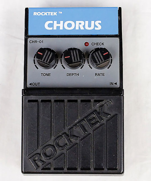 Vintage Rocktek Chorus CHR-01 Guitar Effects Pedal #25004 image 1