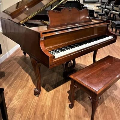 Baldwin R-226 5’8" Grand Piano, Satin Cherry image 1