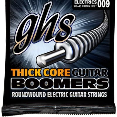 GHS HC-GBCL Thick Core Boomers Custom Light Electric Guitar Strings (9-48) image 3