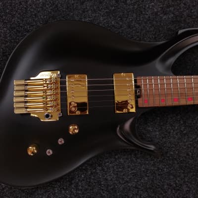 KOLOSS X6 Aluminum body electric guitar Black image 2