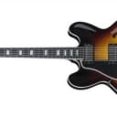 Gibson Memphis ES-335 Plaintop Left Handed Ltd - Vintage Sunburst