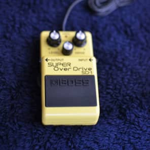 Boss SD-1 Overdrive Computer Mouse Yellow | Reverb