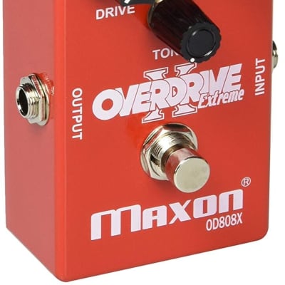 Maxon Japan OD-808X Overdrive Electric Guitar Effect Pedal image 2