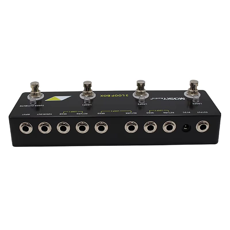 MOSKY AUDIOエフェクター3個セット MOSKY Audio 3 LOOP BOX Guitar Pedal Looper Switcher