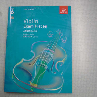ABRSM Violin Exam Pieces 2012-2015 Grade 6 Score, Part & CD for sale
