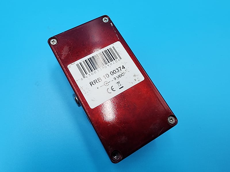 BJF Design Mad Professor Ruby Red Booster Guitar Effect
