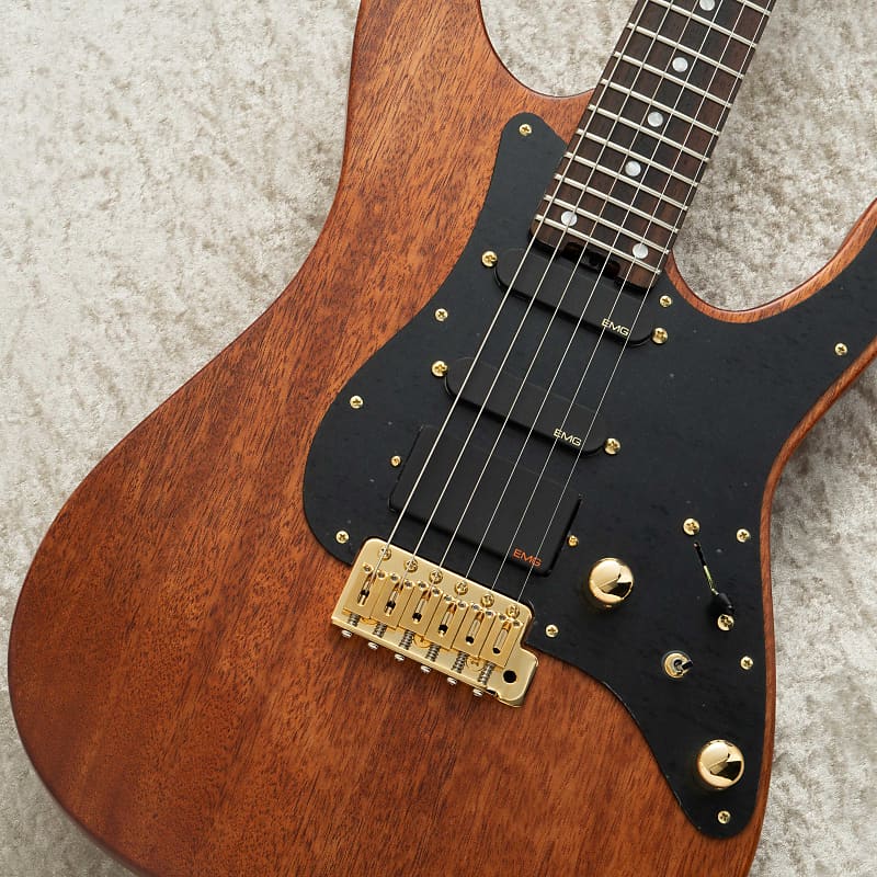 Schecter BH-1-VTR-24F-MH-EMG -Mahogany Natural- #S2309140 | Reverb