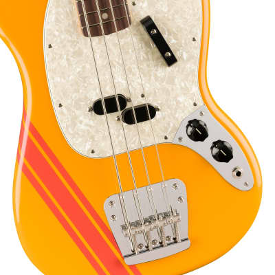 $180 off  New Fender Vintera II '70s Competition Mustang Bass with Rosewood Fretboard 2023 - Present - Competition Orange image 1