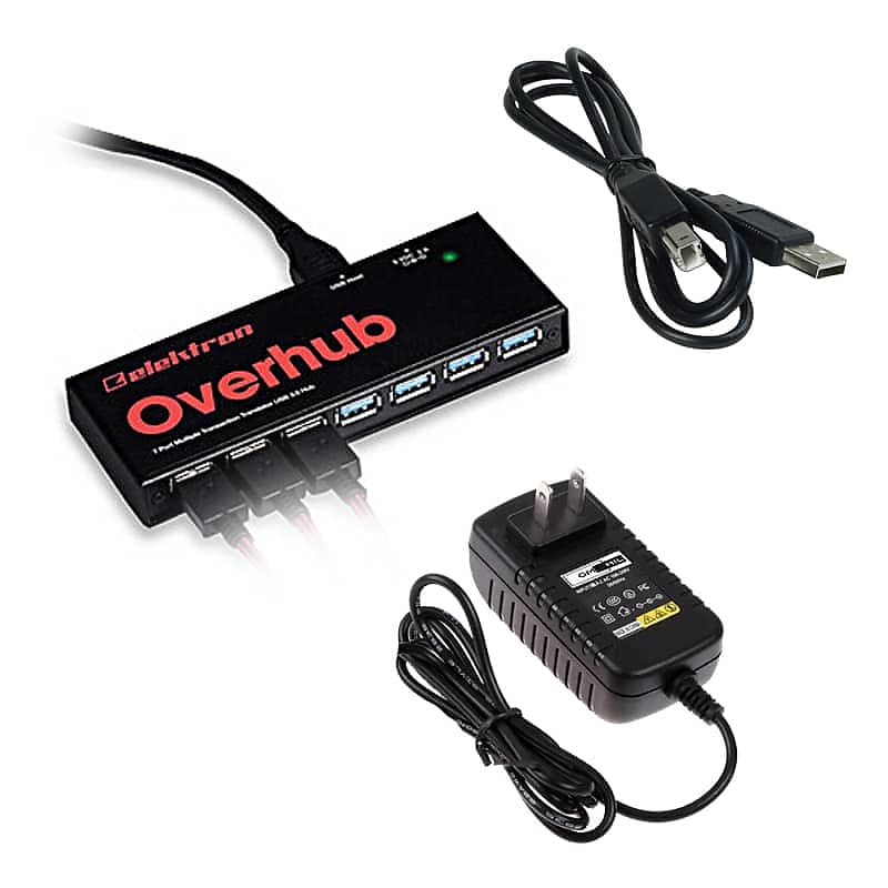 Elektron Overhub USB Hub POWER KIT Reverb