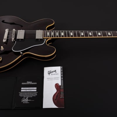 Gibson Custom Shop ES-335 ’70s Ltd. Edition Walnut 2017 Walnut Stain -plek optimized image 20