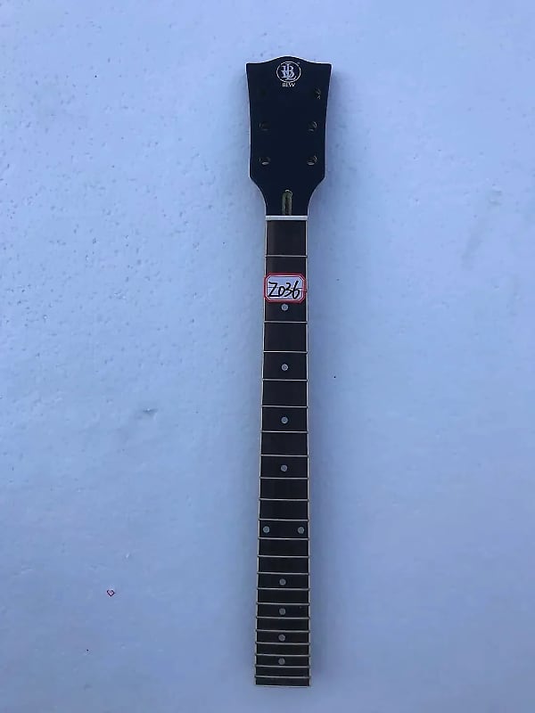 Custom Black Maple Wood Les Paul LP SG Style Guitar Neck and | Reverb