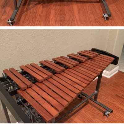 Marimba + Mallets + drum pad + drum sticks image 1
