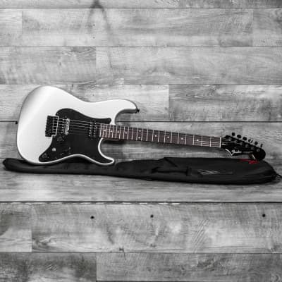 Boxer Series Stratocaster HH, Rosewood Fingerboard, Inca Silver image 3