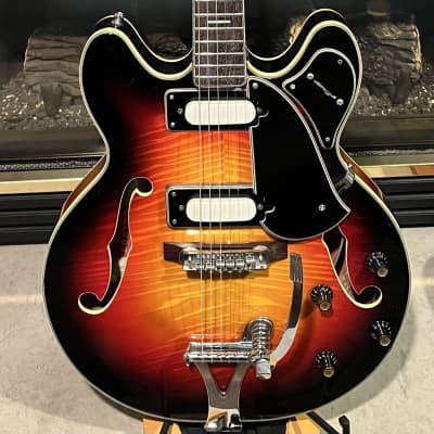 Univox Custom Hi Flier Phase 1 1969 Sunburst | Reverb