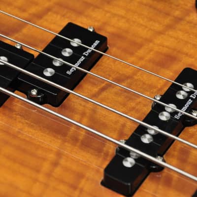 Fender Jazz Bass Special Fretless (Custom made) 1984 - Figured Lacewood image 7