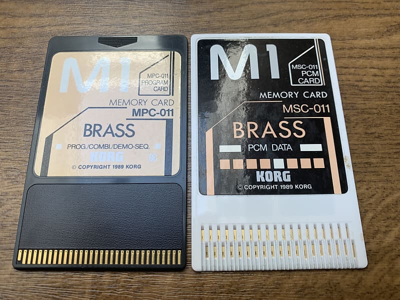 Korg M1 Organ Memory Card MPC-09 MSC-09 | Reverb