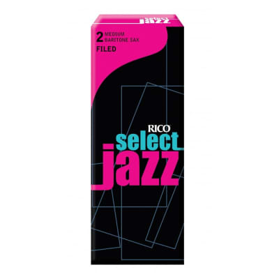 Rico Jazz Select Filed Baritone Saxophone Reeds image 1