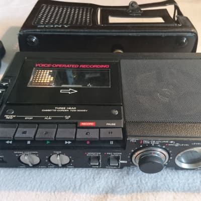 Sony TCM-5000EV Portable Cassette Recorder | Reverb